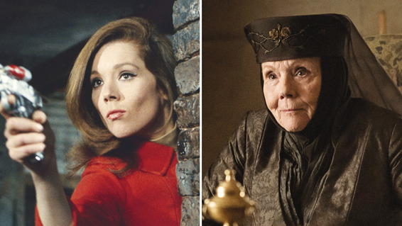 Os artistas que faleceram no ano de 2020 e você não sabia! Artistas que morreram em 2020 - diana rigg