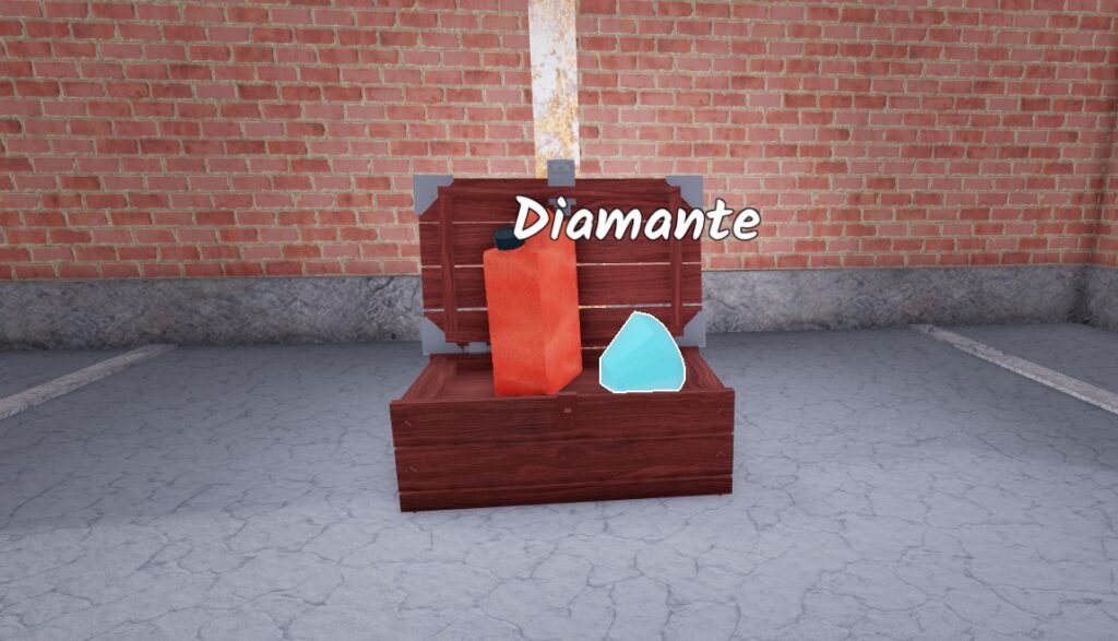 Bau com diamantes em 99 noites