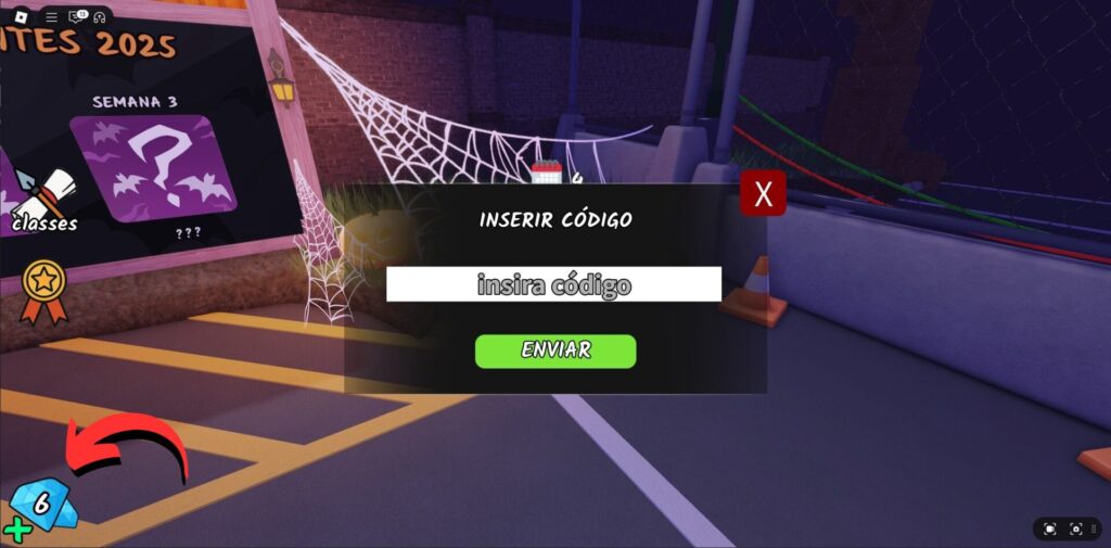 Resgatar códigos de diamantes no 99 noites na floresta